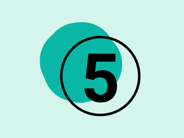 Connect the Dots logo with number 5 prominently featured