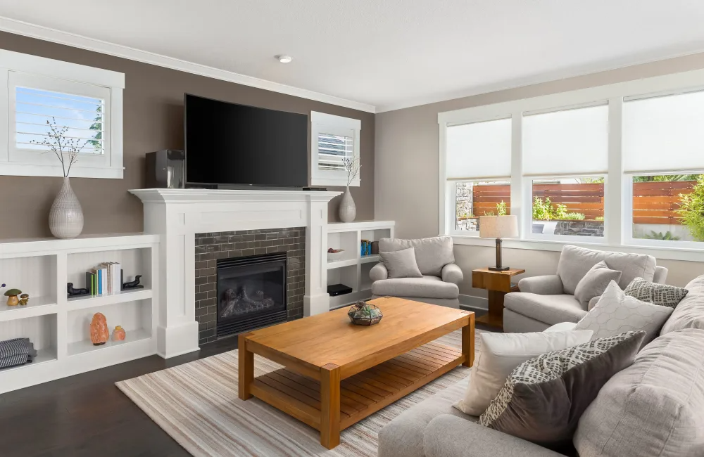 Living Room Stock Image