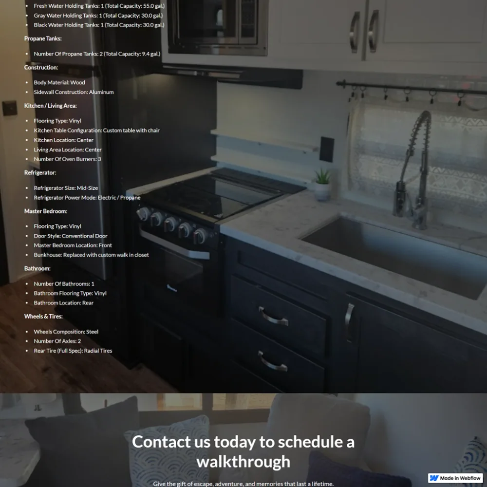 View the Travel Trailer Marketing Site case study