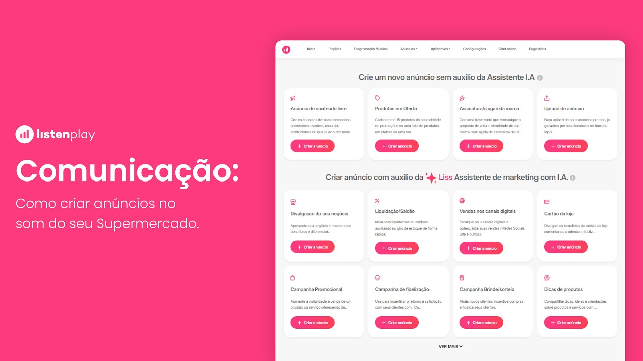 Supermarket - Comunicação: como criar anúncios no som do seu supermercado.