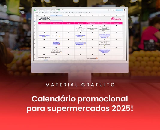 Calendário promocional para supermercados: Edição de 2025