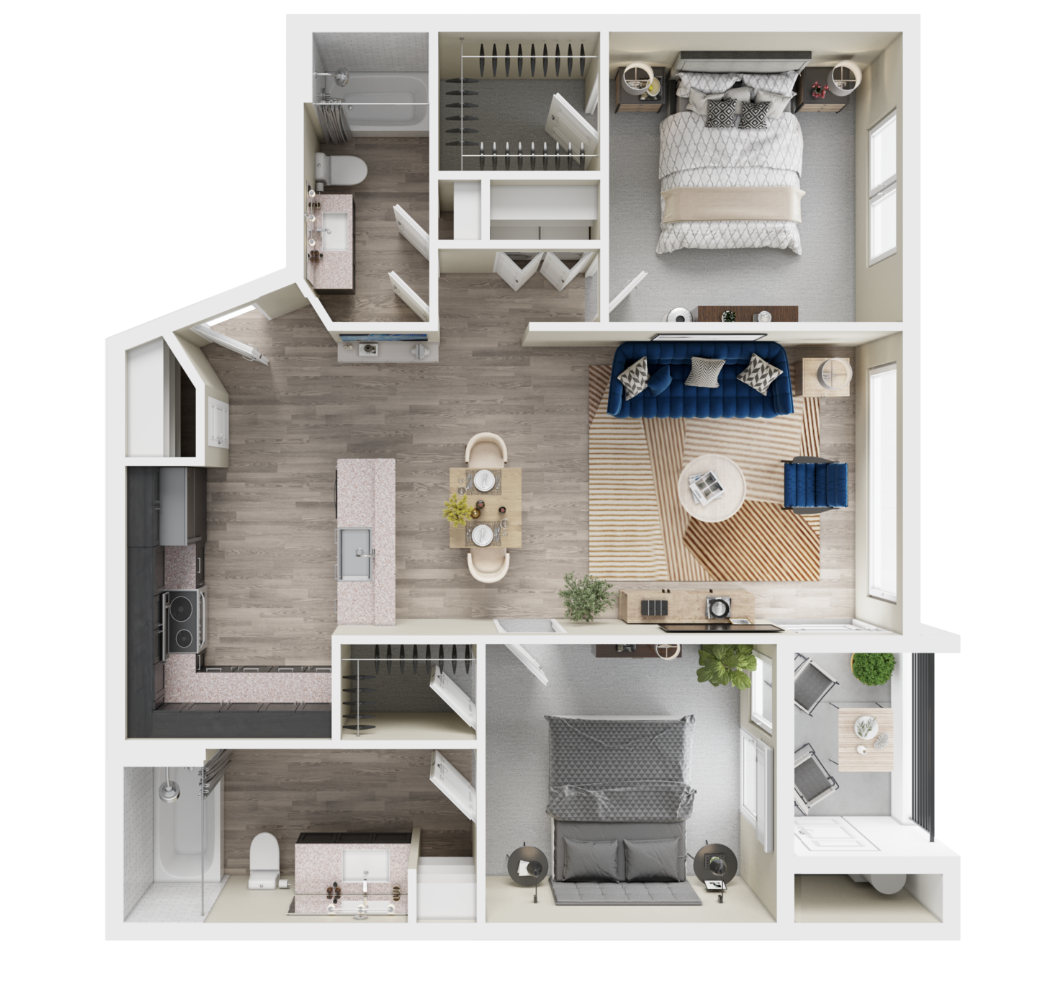 2x2 floor plaN