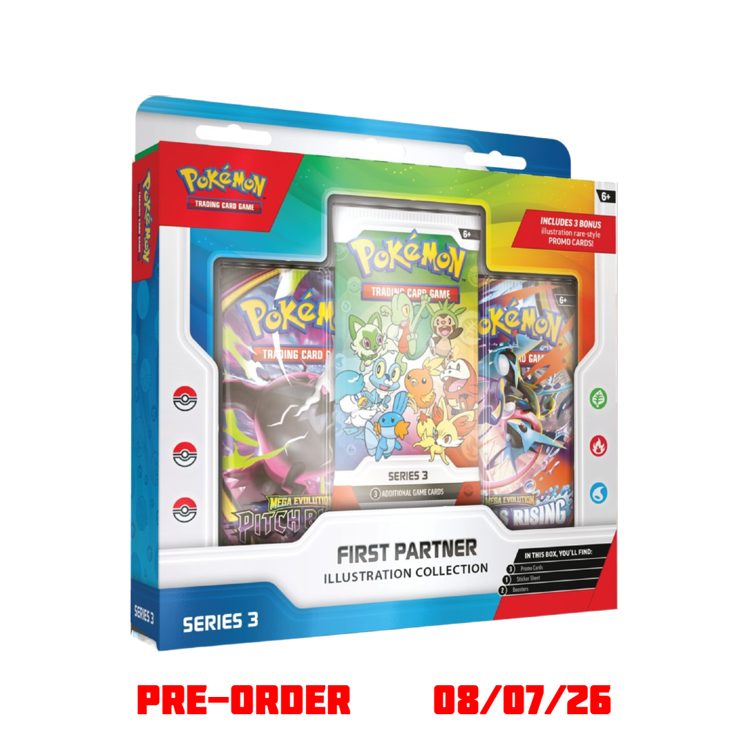 Pokemon TCG First Partner Illustration Collection Series 3 box art