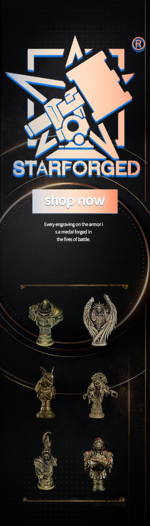 Starforged — officially licensed Warhammer collectibles