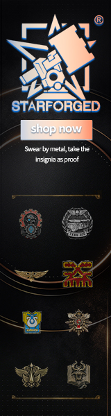Starforged — Warhammer insignia badges and pins