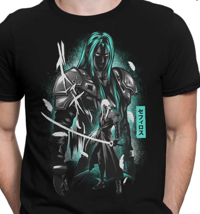 Hyper Twenty-One Winged Angel Sephiroth Men's Tee
