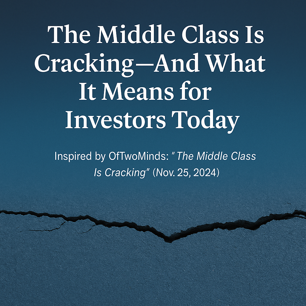 The Middle Class Is Cracking
