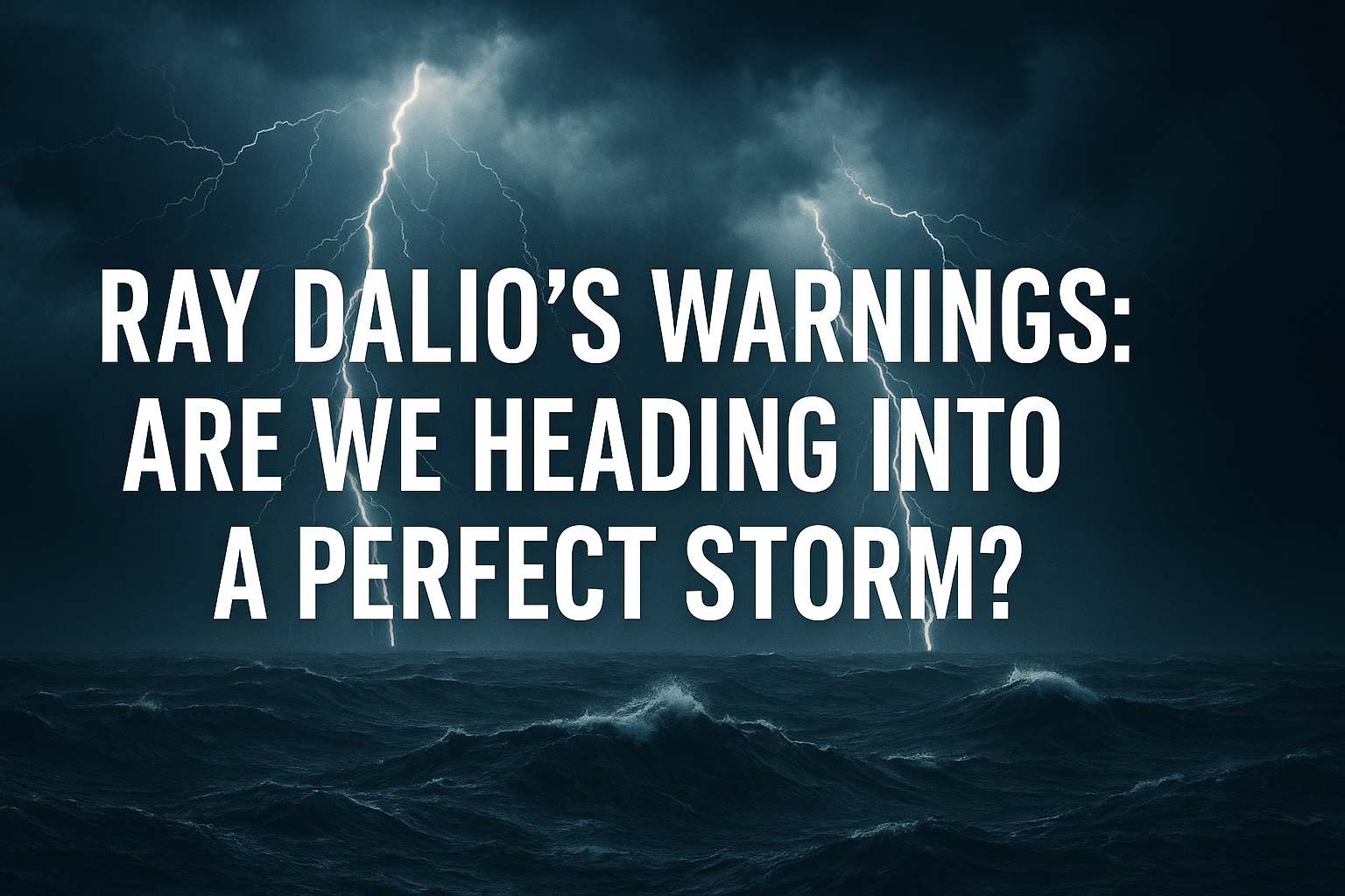 Ray Dalio’s Warnings