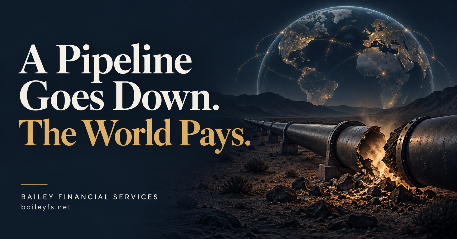 A Pipeline Goes Down. The World Pays.