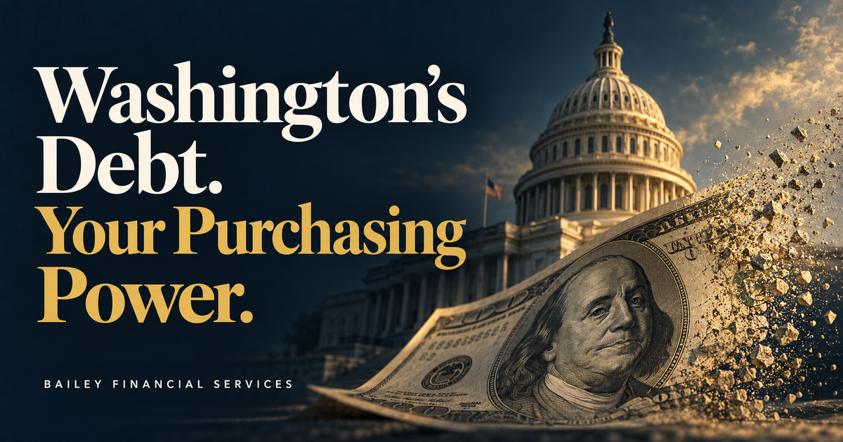 Washington’s Debt. Your Purchasing Power.