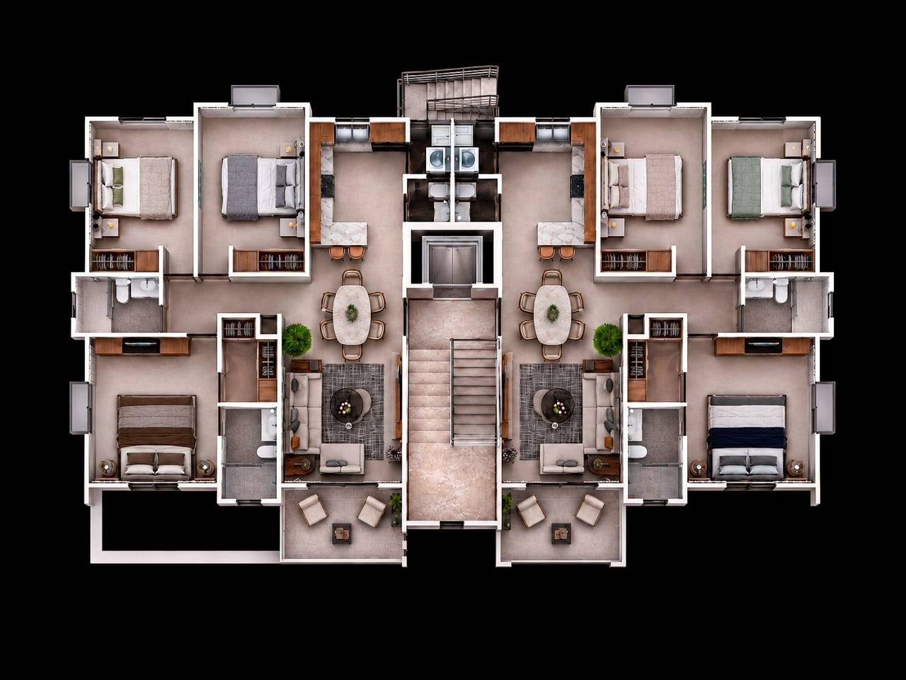 Exclusivo residencial en la Urb. Italia.