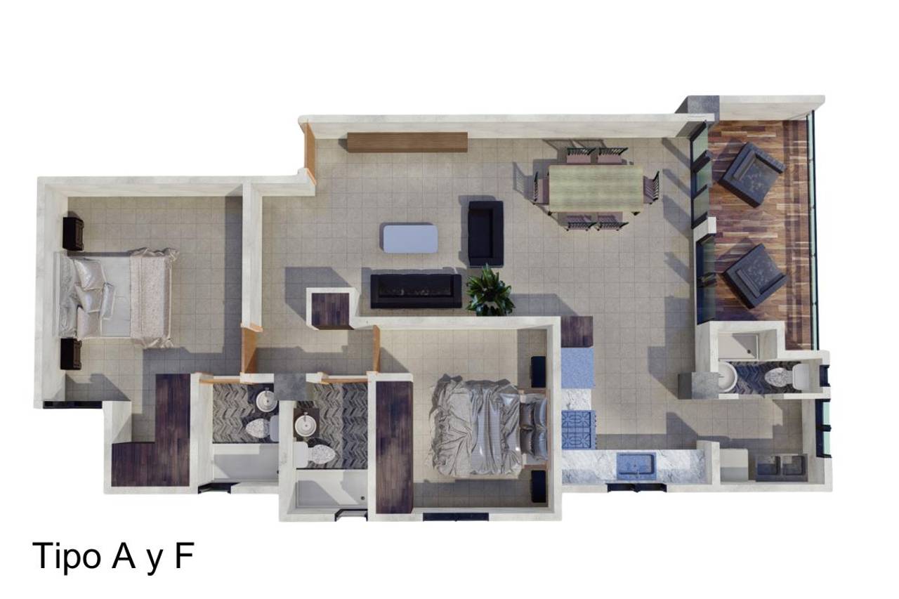 Apartamentos en Prado Oriental