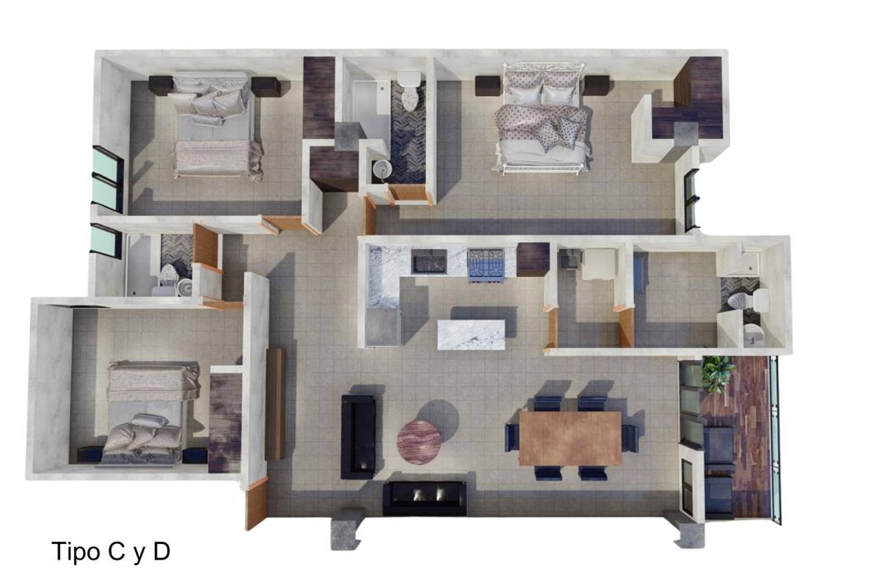 Apartamentos en Prado Oriental