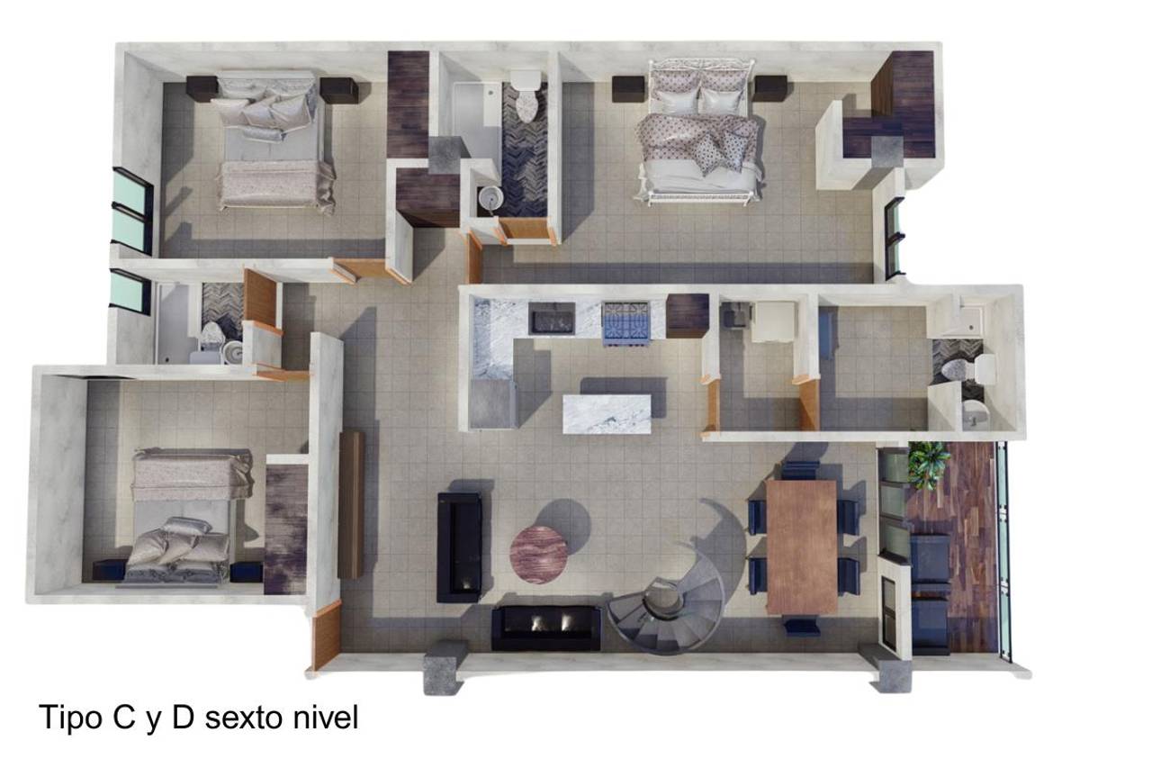 Apartamentos en Prado Oriental