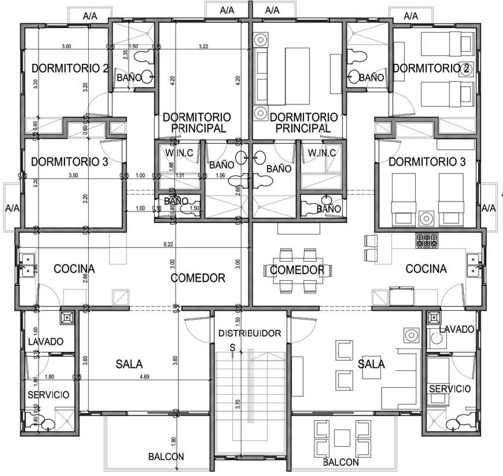 Hermoso apartamento en Prado Oriental