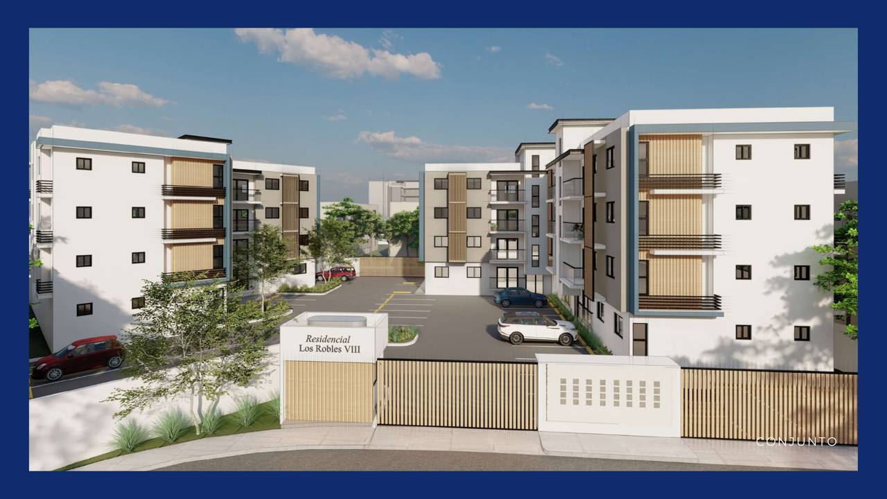 Hermoso proyecto de apartamentos en mirador del este