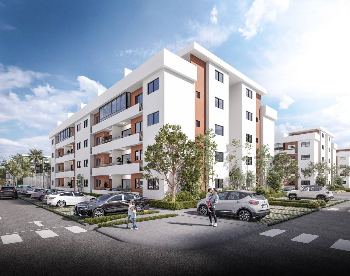 Exclusivo proyecto de apartamentos  a solo metros del supermercados