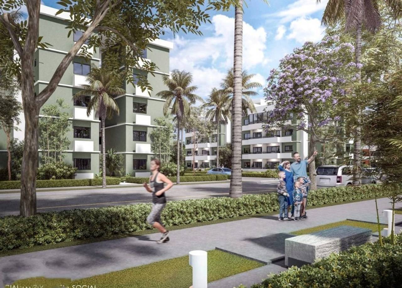 Exclusivo proyecto de apartamentos  a solo metros del supermercados