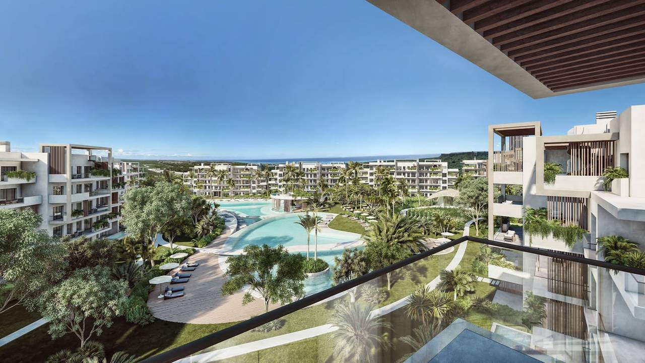 Hermosos apartamento cerca de Downtown Punta Cana con la mejor vista a la playa