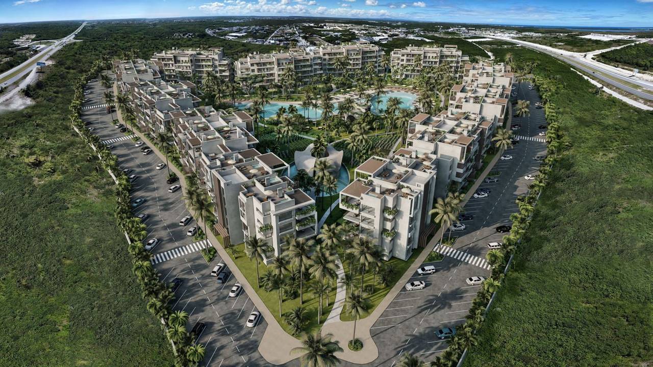 Hermosos apartamento cerca de Downtown Punta Cana con la mejor vista a la playa