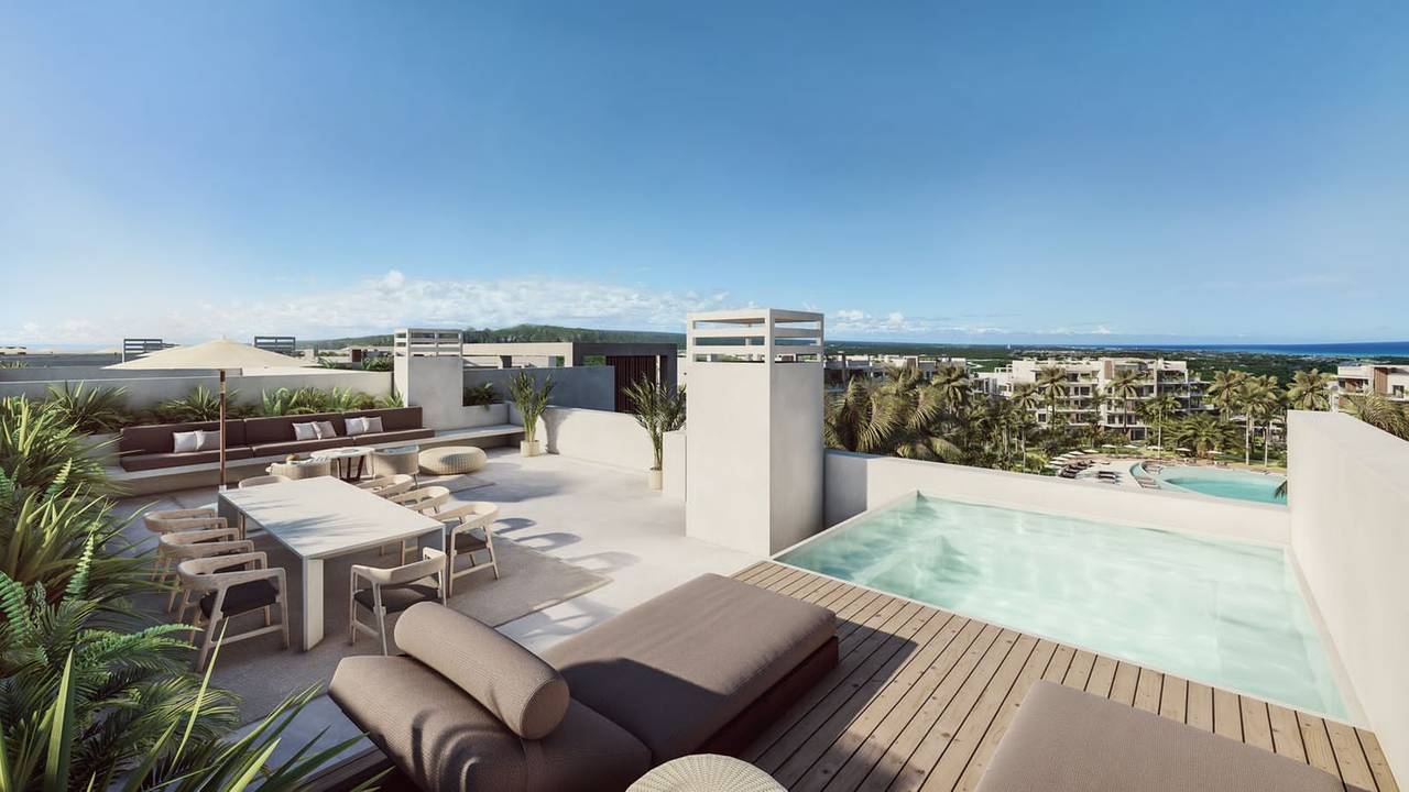 Hermosos apartamento cerca de Downtown Punta Cana con la mejor vista a la playa