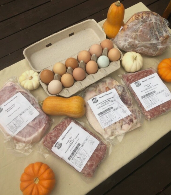 Pasture-raised pork box from Pajaro Pastures