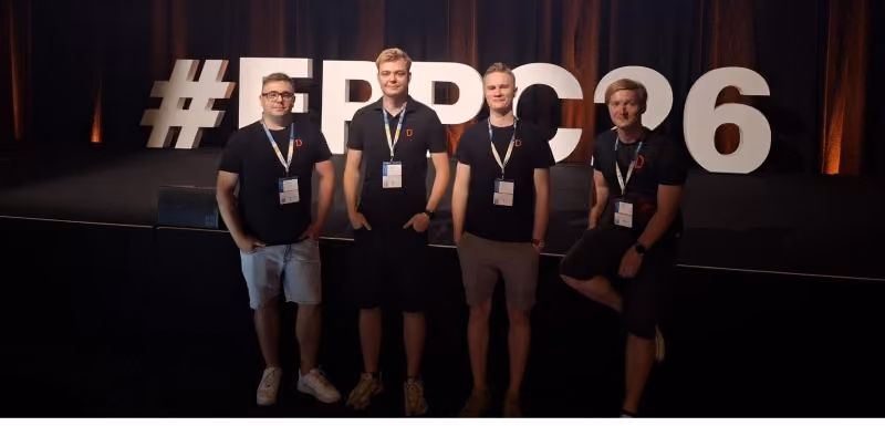 Zespół oneDynamics podczas European Power Platform Conference 2026