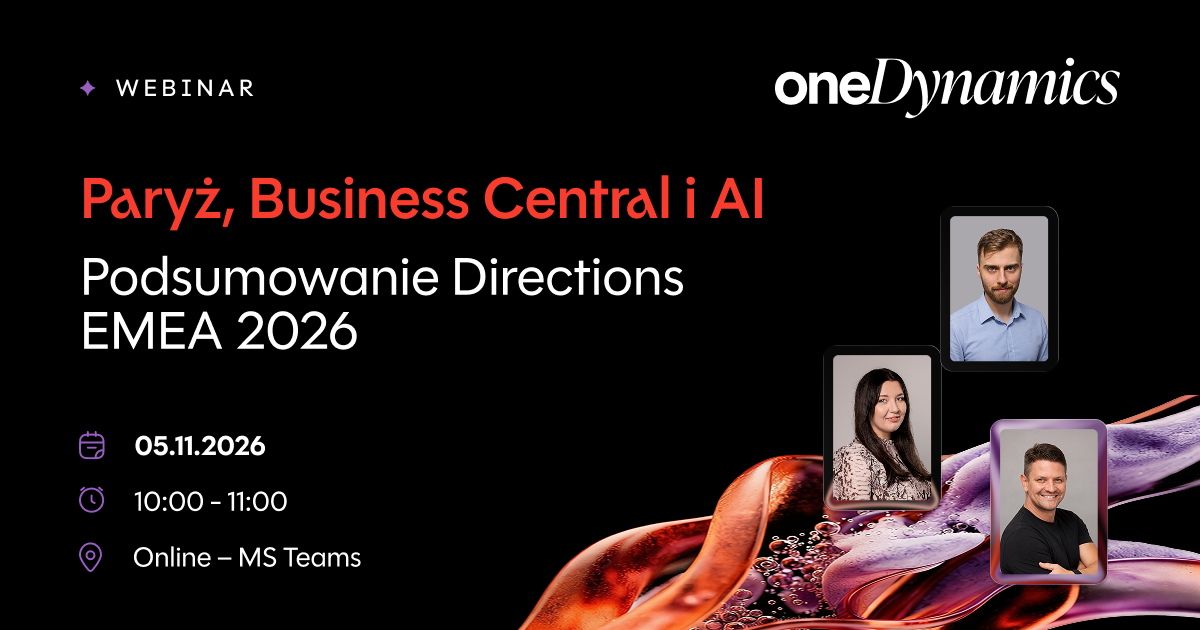 WEBINAR | Paris, Business Central and AI. Summary of Directions EMEA 2026