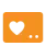Icon of a loyalty card with a star on an orange background.