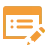 Clipboard with a checklist and pencil icon representing patient records or notes.