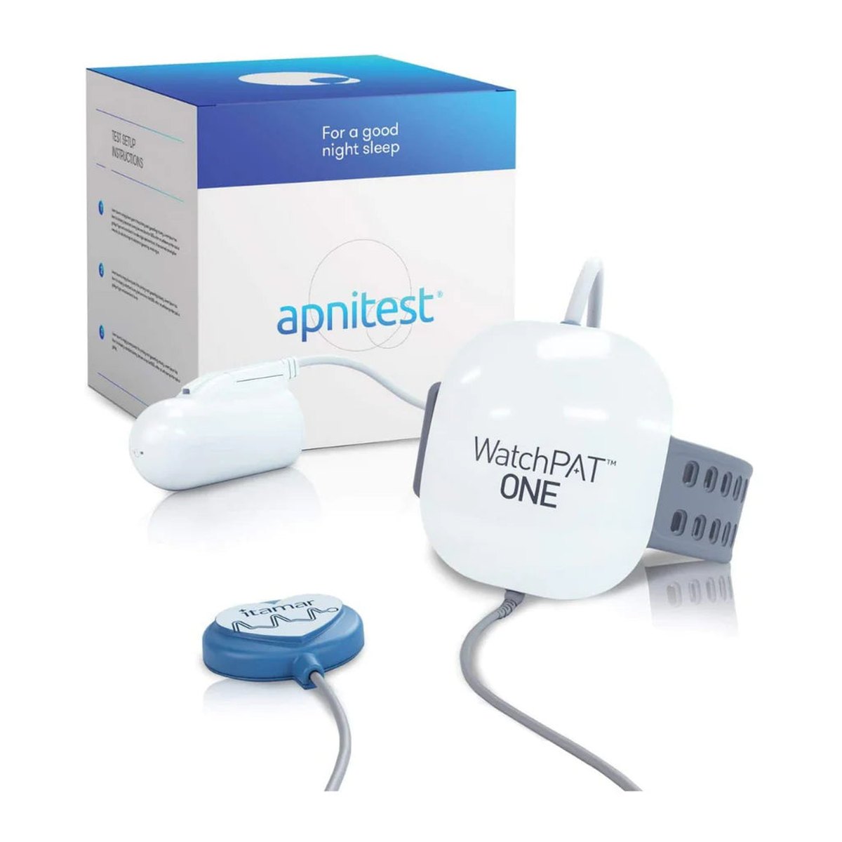 WatchPAT ONE home sleep test kit, ready to ship