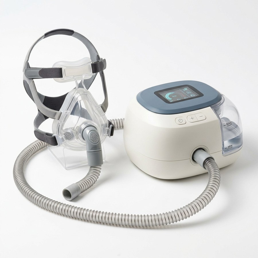 CPAP machine and mask rental bundle