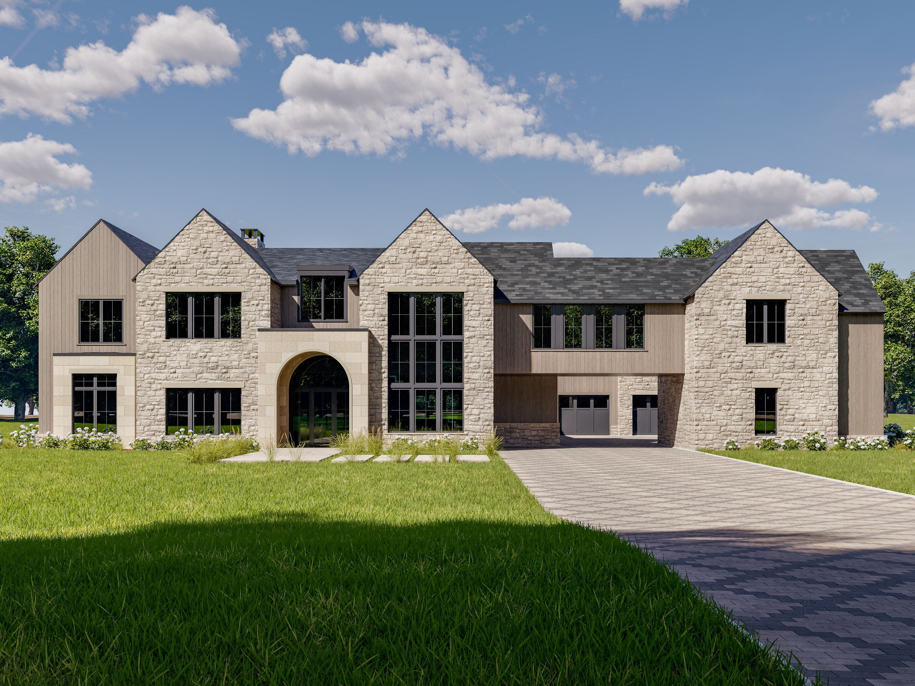 Dwell Apartments exterior rendering