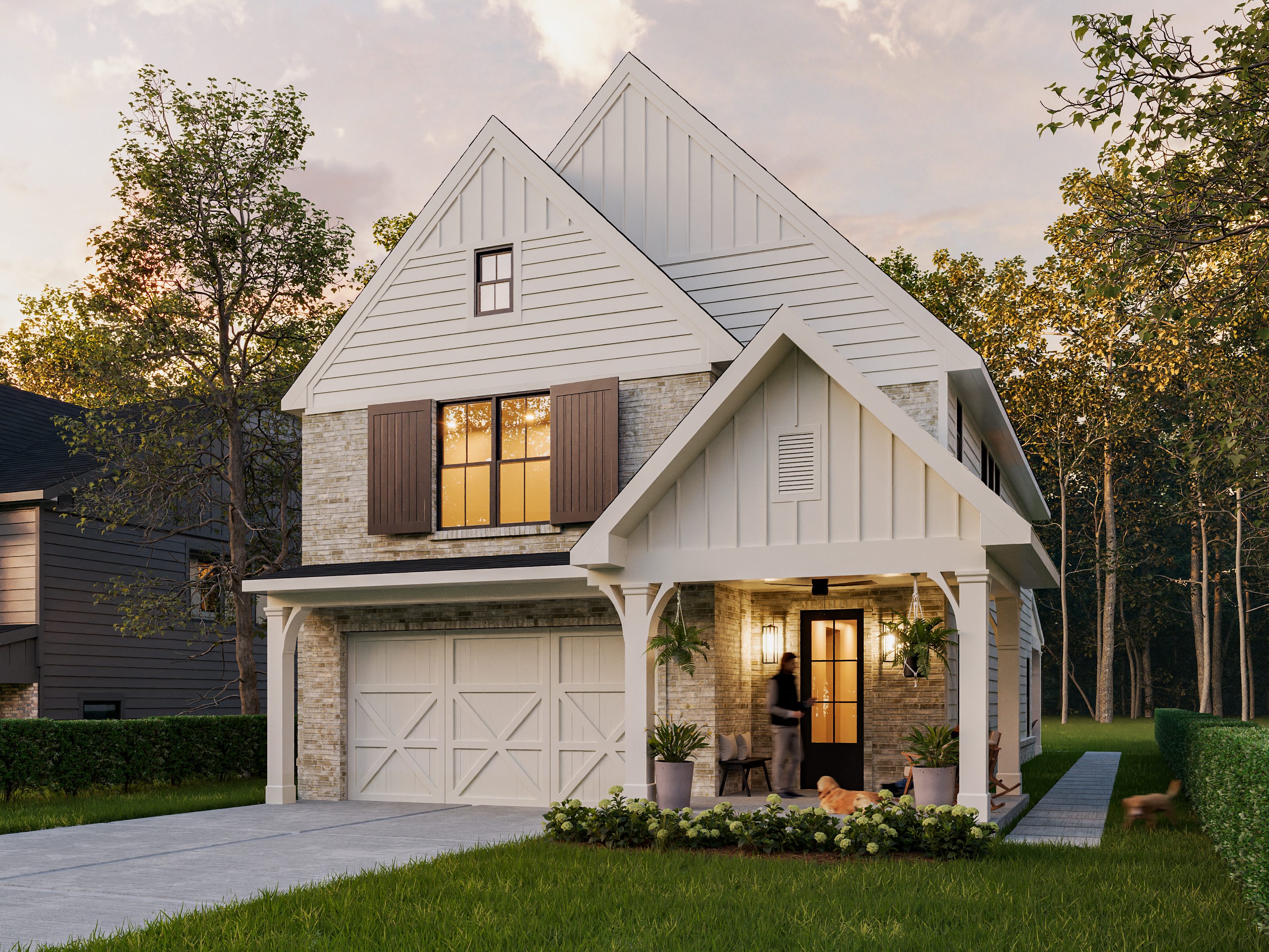 Ridge at Lott Creek, Flowery Branch, Georgia, rendering 3 of 12
