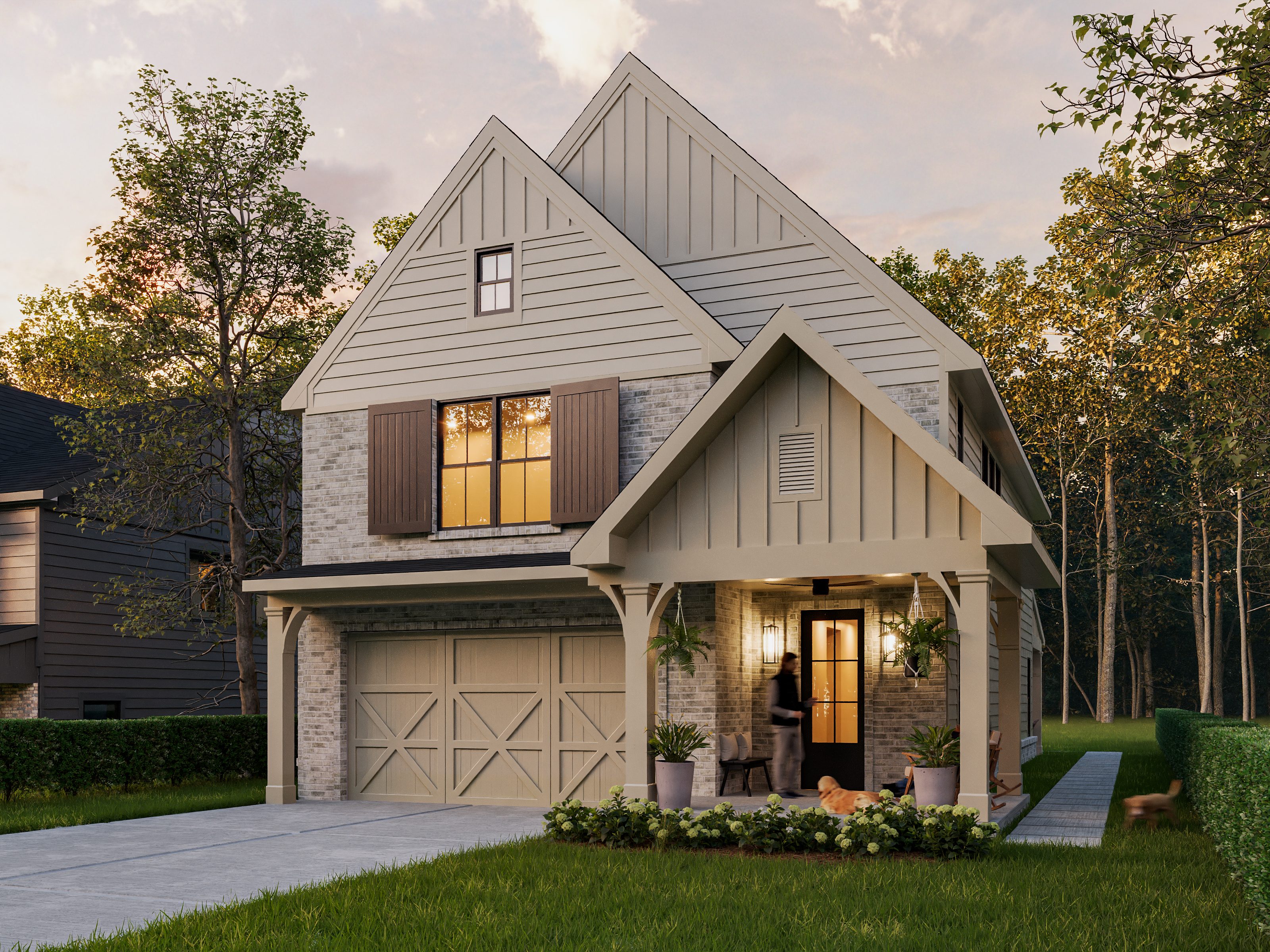Ridge at Lott Creek, Flowery Branch, Georgia, rendering 5 of 12
