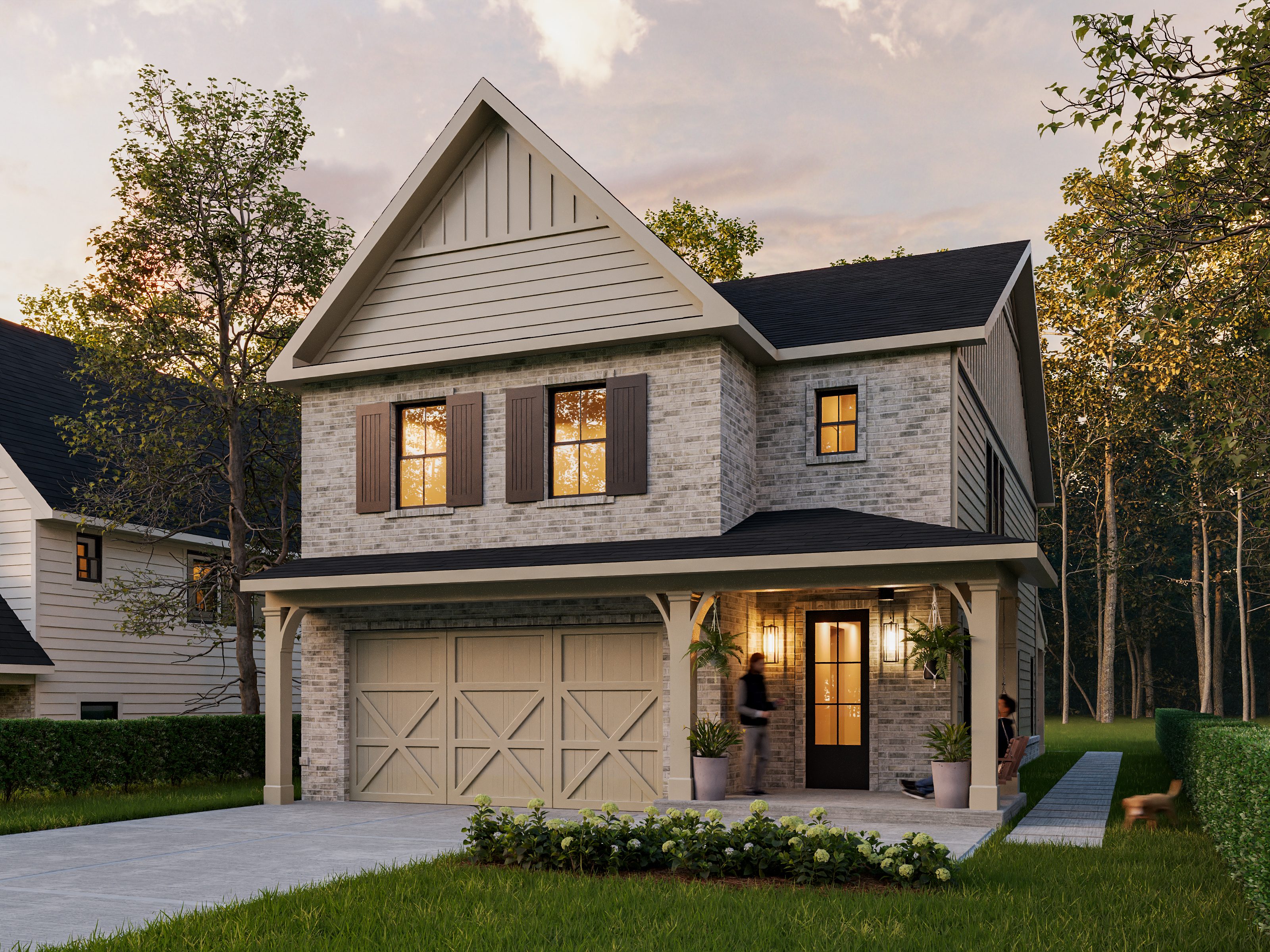Ridge at Lott Creek, Flowery Branch, Georgia, rendering 9 of 12