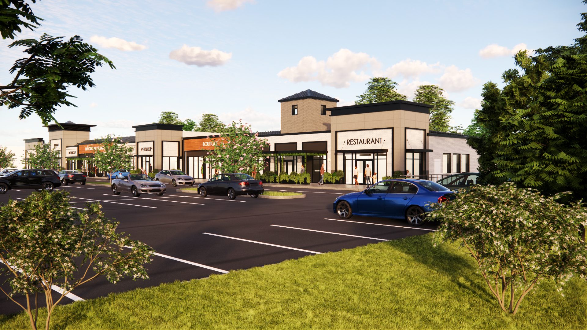 Cherokee Street Shopping Center in Acworth, Georgia, photo 2 of 3