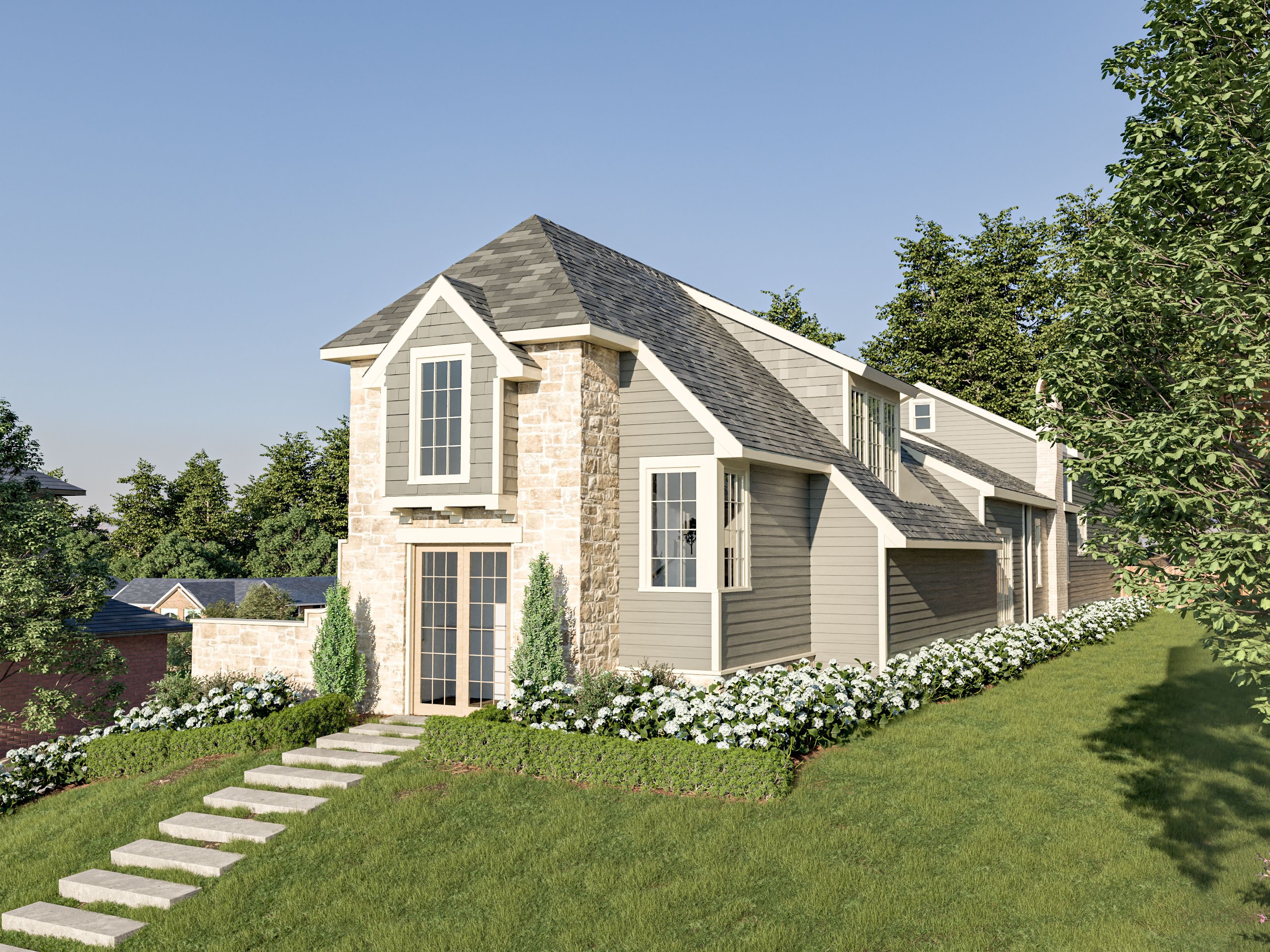 Virginia Highlands Infill, Virginia Highlands, Atlanta, Georgia, rendering 2 of 3