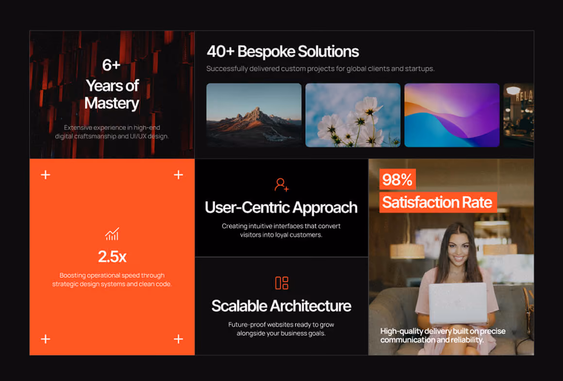 Vellums - Premium Webflow Template for Digital Agencies