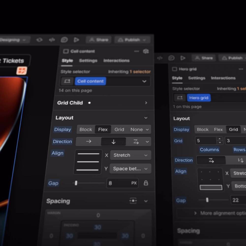 Webflow Template Customization
