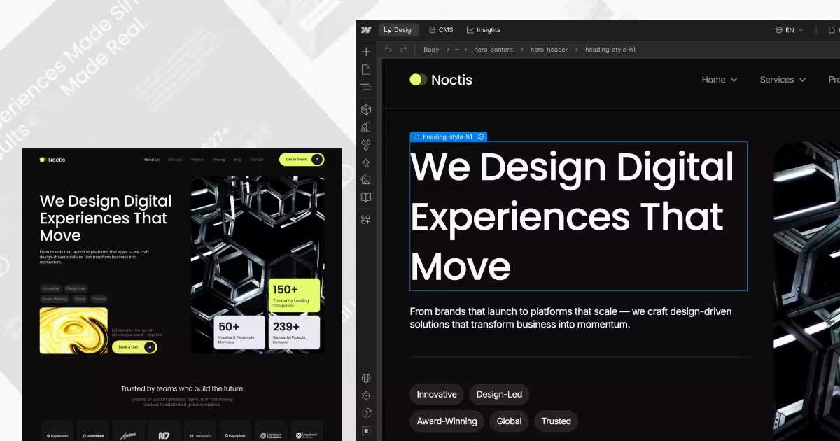 How to Customize a Webflow Template