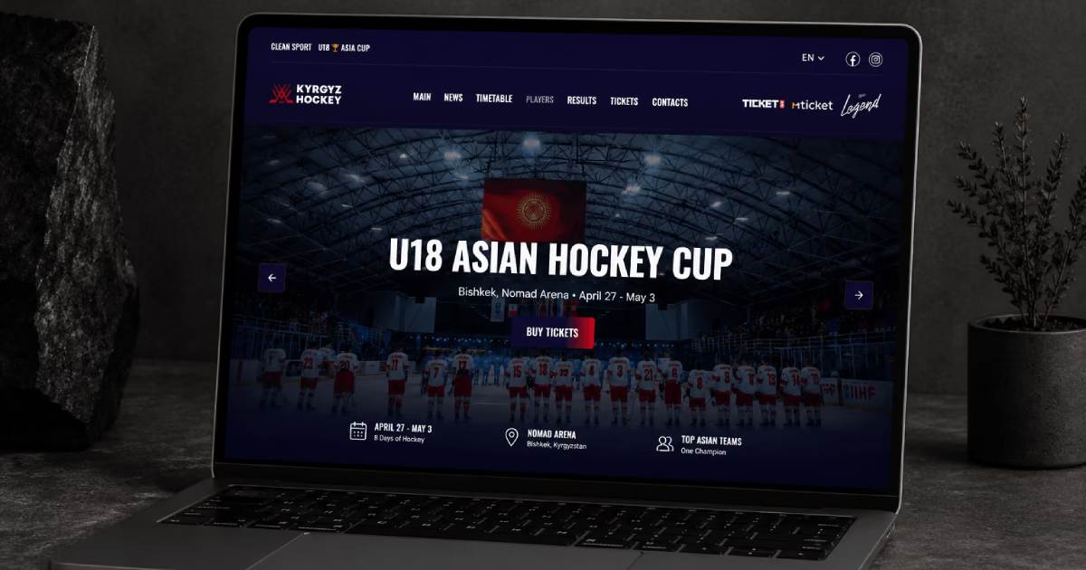 How I Customized a Webflow Template for the Kyrgyzstan Hockey Federation