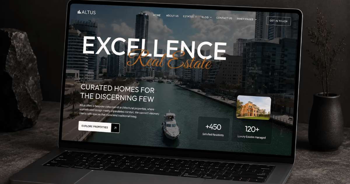 How I Built Altuss - A Luxury Real Estate Webflow Template