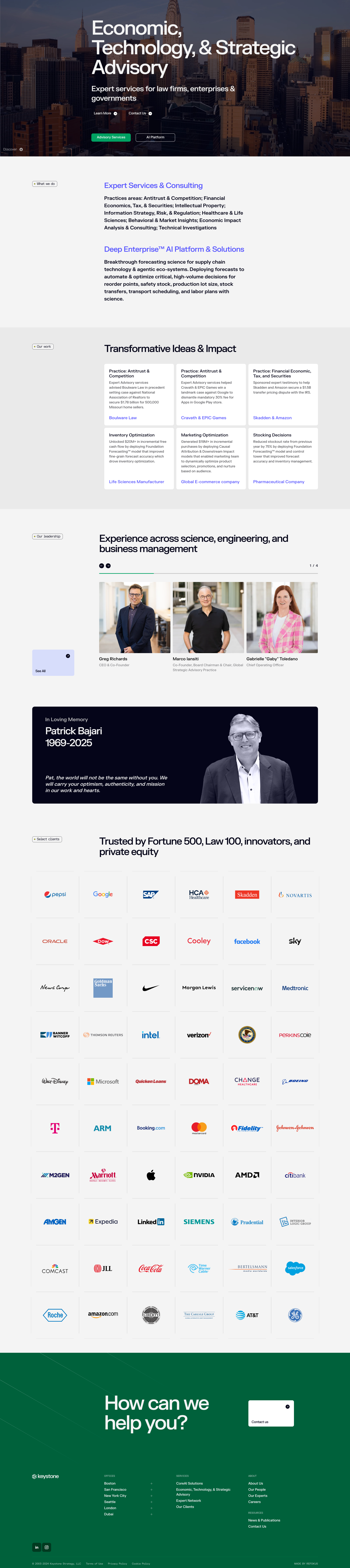 Keystone website