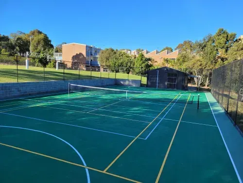 Ace It With DIY Tennis Court Resurfacing