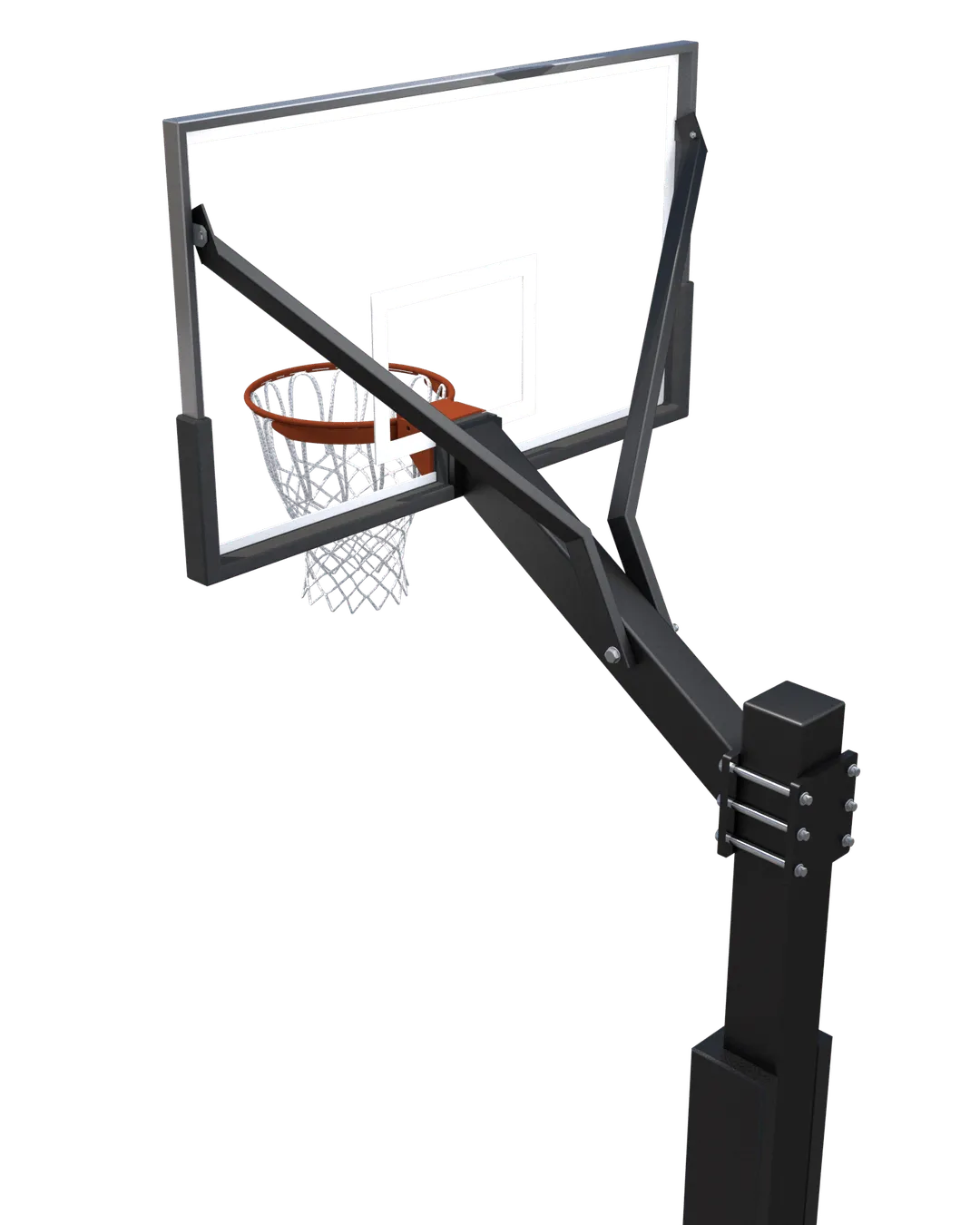 DreamHoops 72” Fixed Height Ring System