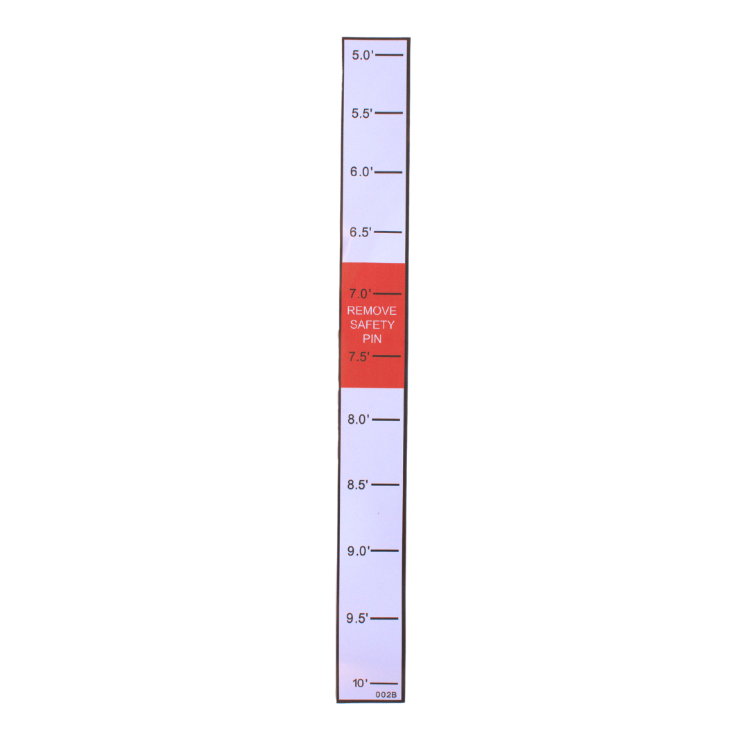 Height Sticker