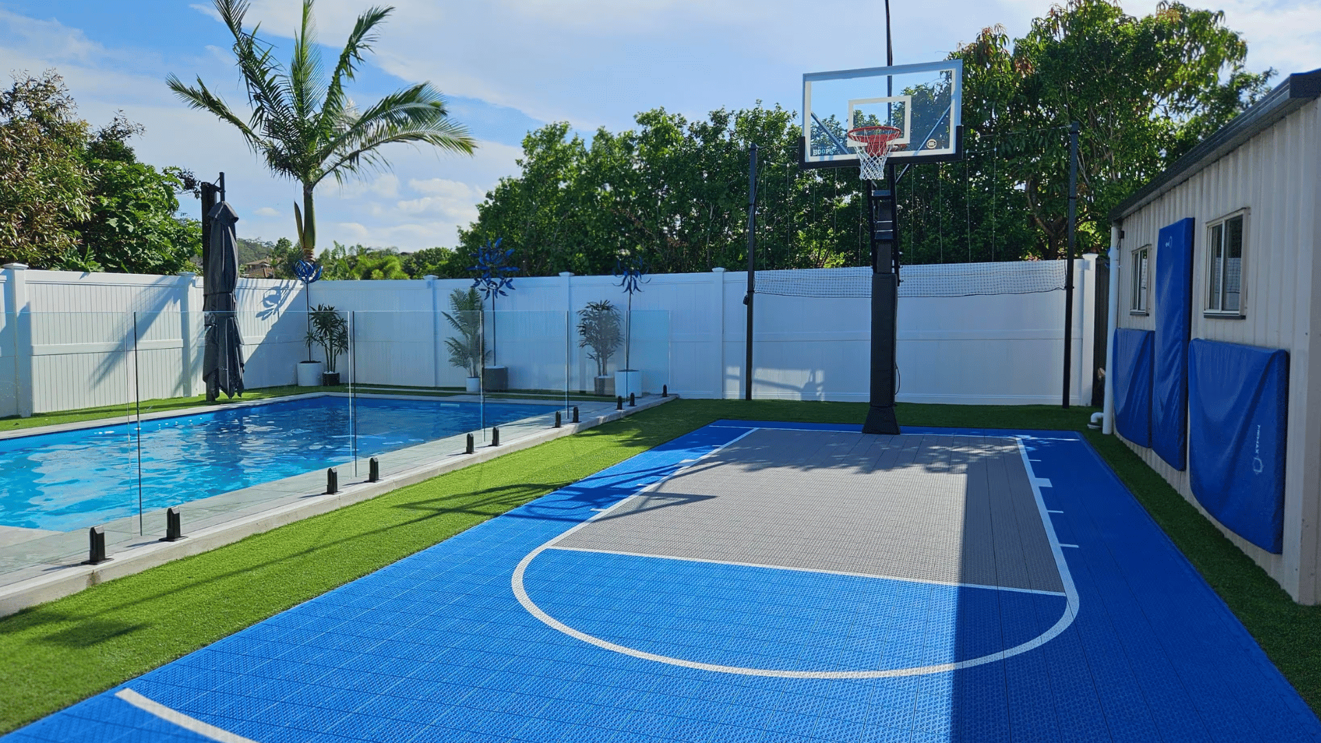 How Long Does It Take to Build a Backyard Basketball Court?
