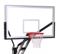 Basketball ring on a transparent background.