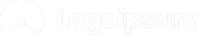 Logoipsum brand logo with a circular symbol and bold text.